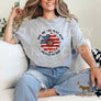 Patriotic American Sunflower T-Shirt