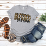 blessed dog mom grey t-shirt