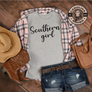 Southern Girl Country Girl grey t-shirt