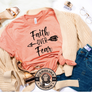 faith over fear t-shirt