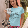 Be Strong and Courageous Bible Verse T-shirt