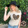 leopard southern t-shirt