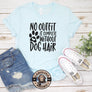 blue dog hair t-shirt