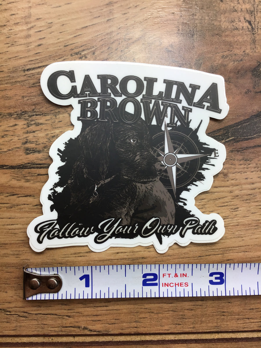 Compass Boykin Spaniel Sticker Carolina Brown Apparel