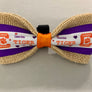 Clemson Tiger Dog Bow Tie
