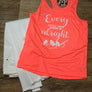 Every Little Thing Hippie coral Tank Top