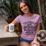 Mauve Encourage One Another Bible Verse T-Shirt