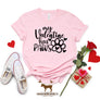 My Valentine Has Paws Dog T-Shirt