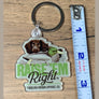 Raise'em Right Boykin Keychain