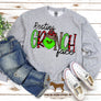 Resting Grinch Face Christmas T-Shirt