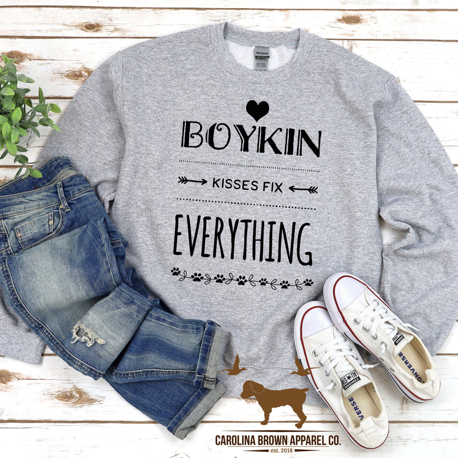 Boykin Kisses Fix Everything T-Shirt