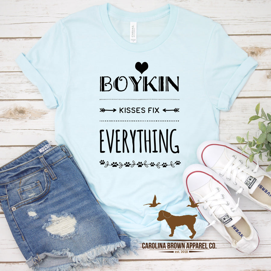 Boykin Kisses Fix Everything T-Shirt