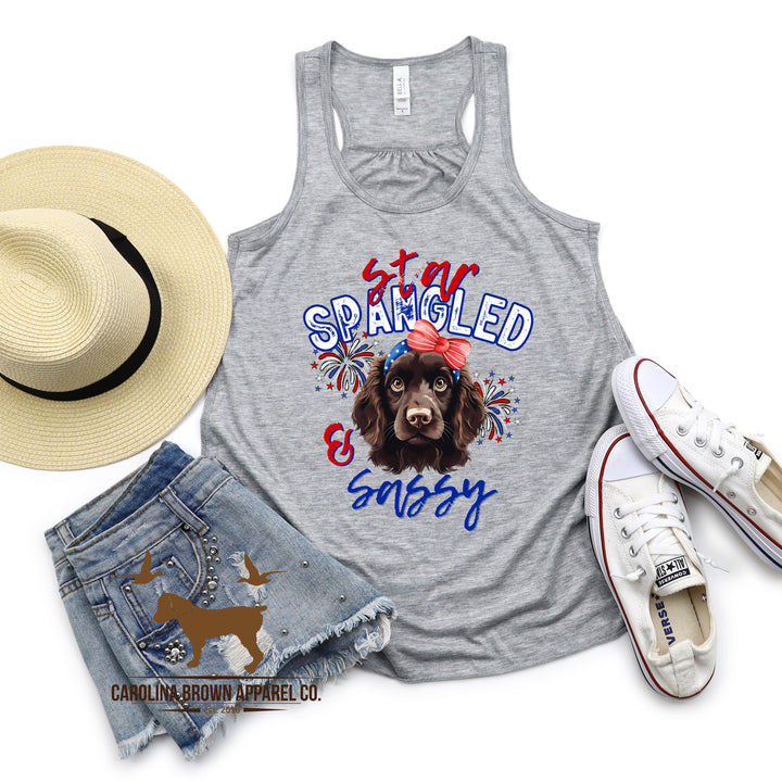 Boykin Star Spangled and Sassy T-Shirt or Tank Top
