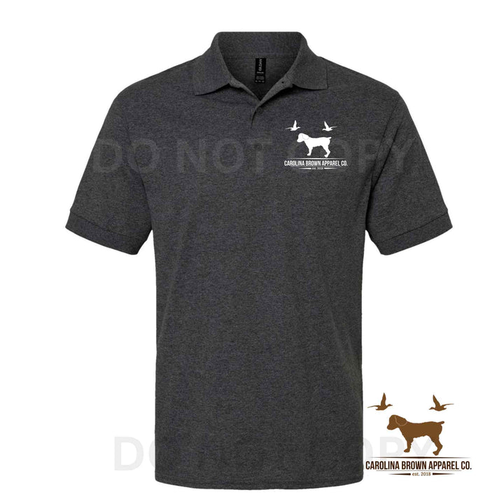 Carolina Brown Logo Jersey Polo