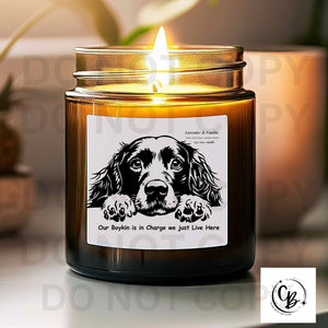 Boykin in Charge Candle