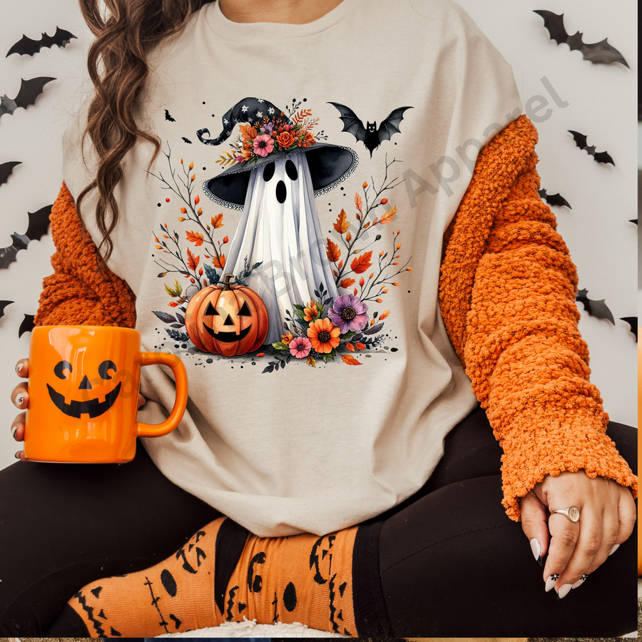 Halloween Spooky Ghost T-shirt