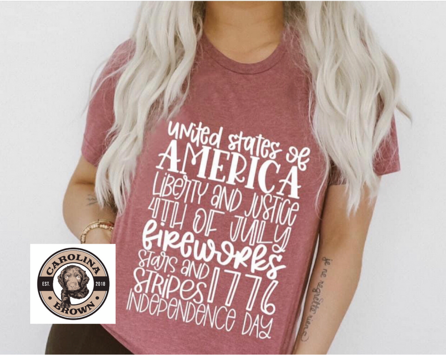 Fourth Of July America T-Shirt