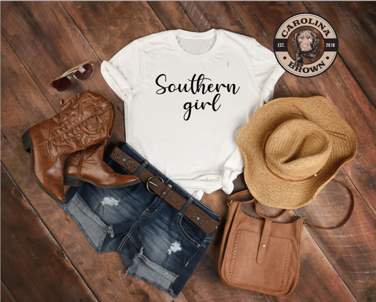 Southern Girl Country Girl white t-shirt