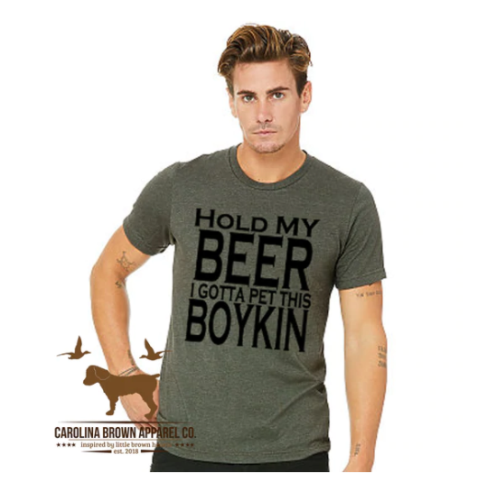 Sale Hold My Beer Boykin T-Shirt
