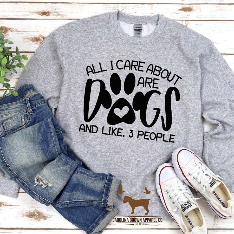 All I Care About Dog T-Shirt