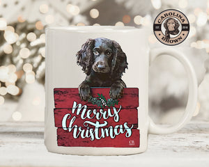 Boykin Spaniel Merry Christmas Coffee Mug