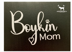 Boykin Mom Sticker