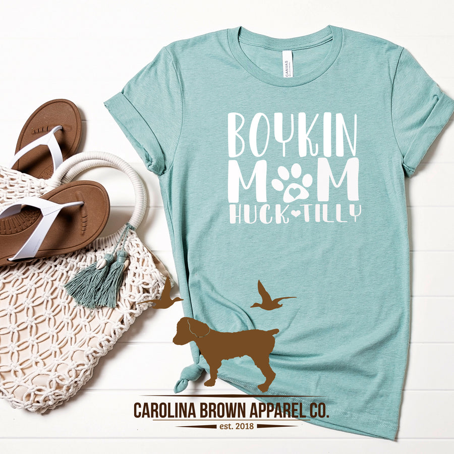 Personalized Boykin Mom T-Shirt