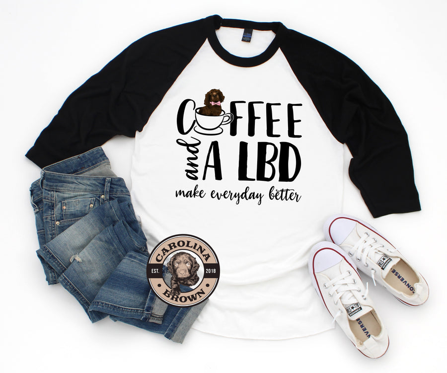 Coffee and a LBD Boykin Spaniel