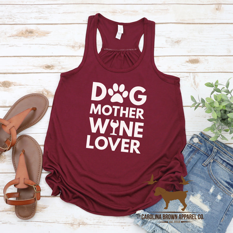 Dog Mother Wine Lover Shirt