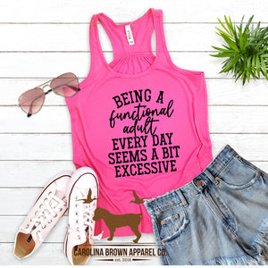 Functional Adult Tank Top