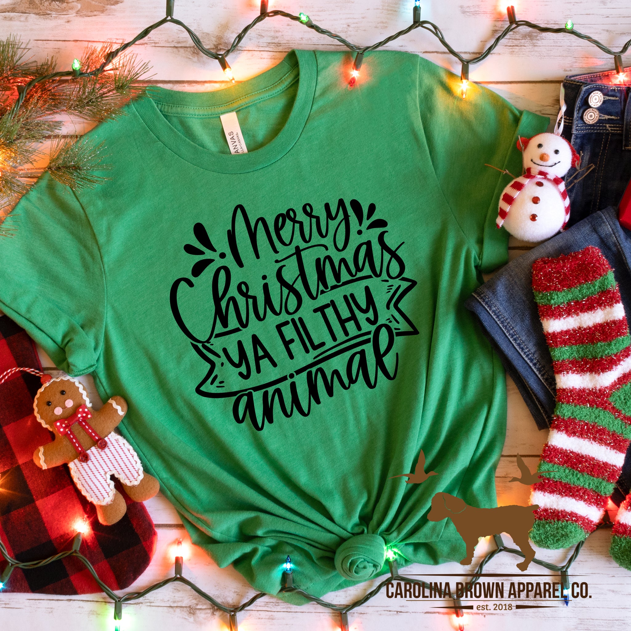 Merry Christmas Ya Filthy Animal T-Shirt