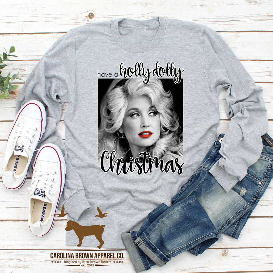 Holly Dolly Christmas T-Shirt