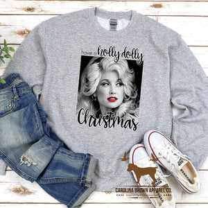 Holly Dolly Christmas T-Shirt