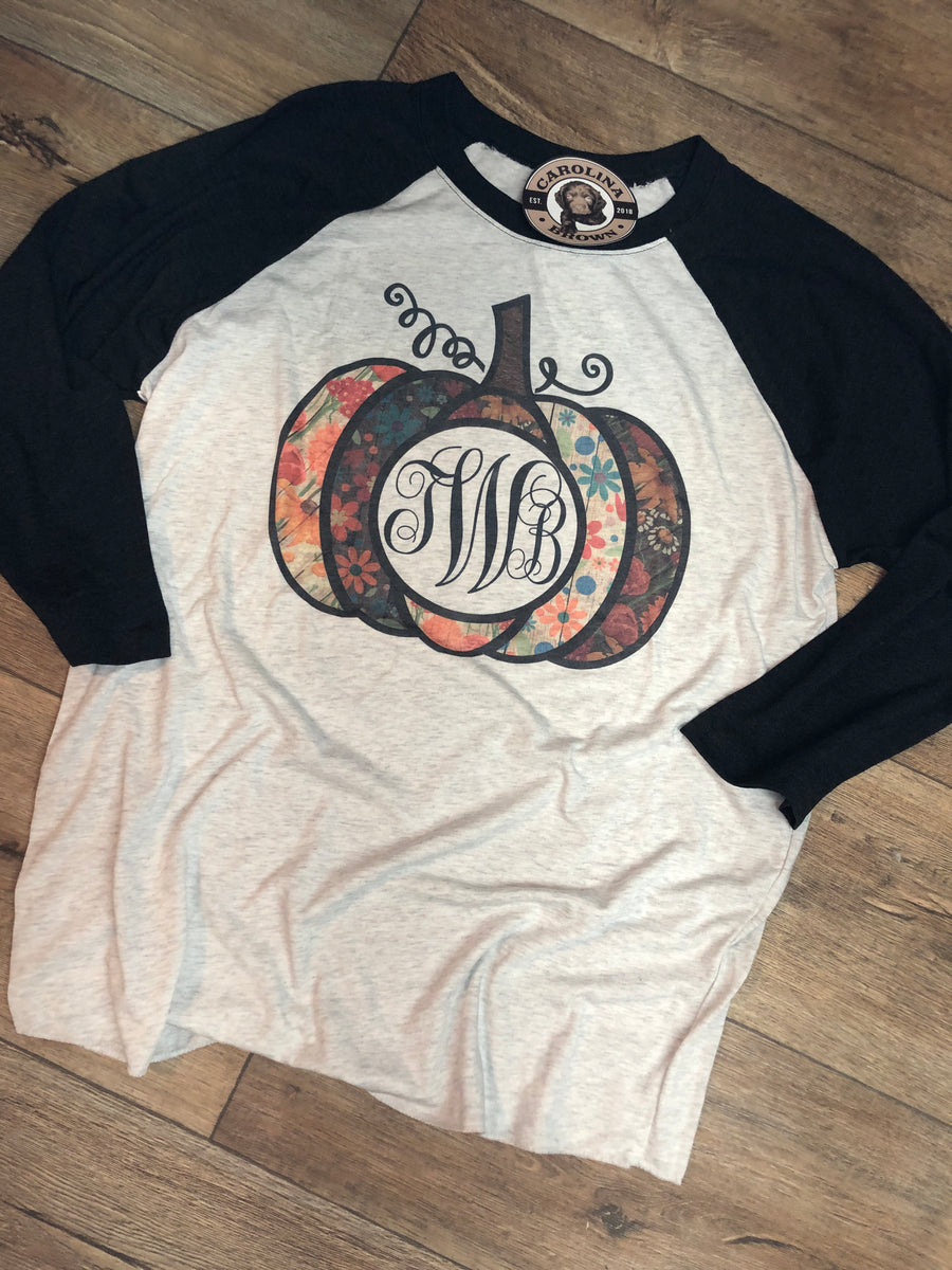 Pumpkin Monogram T-Shirt