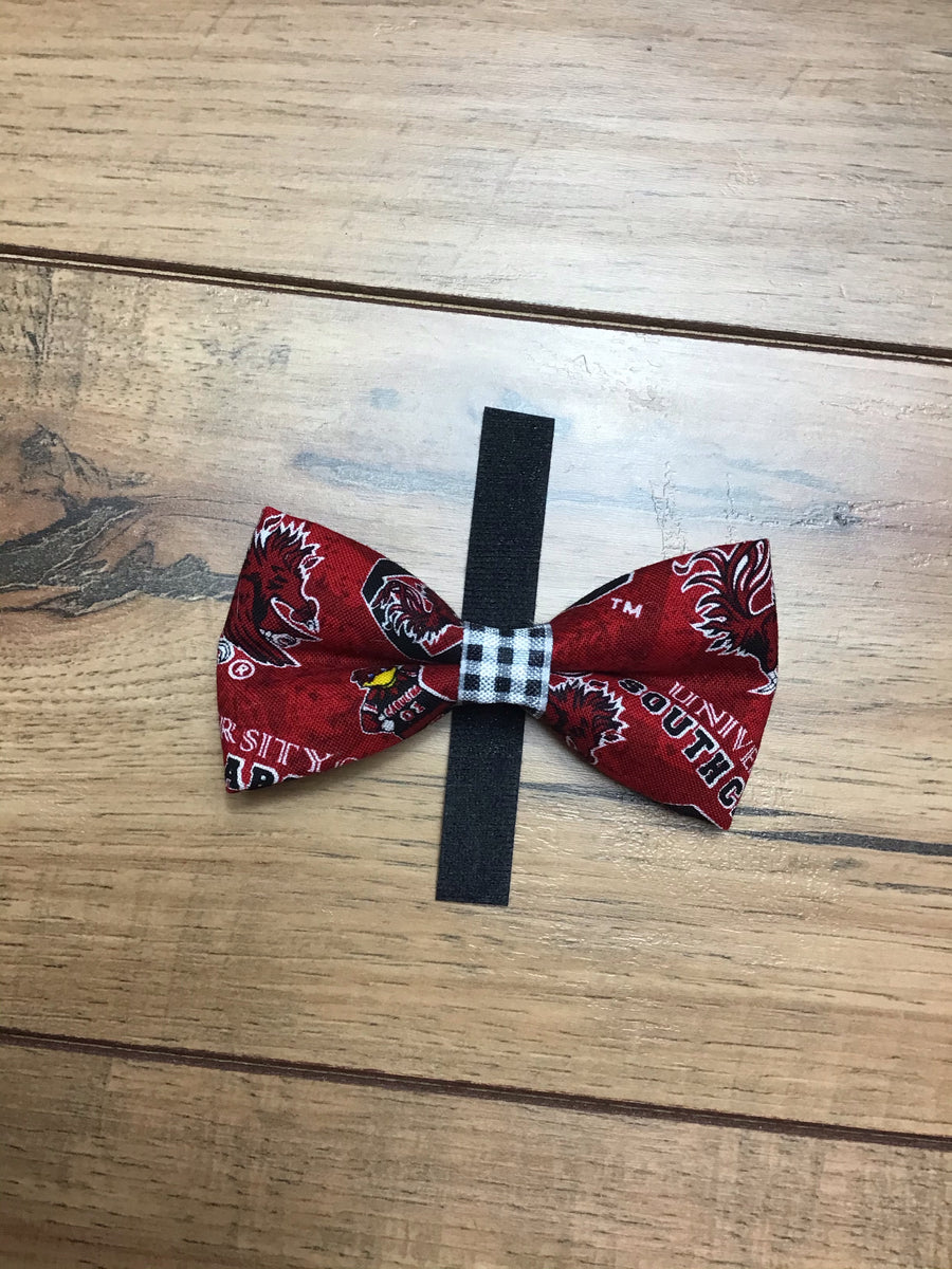 Gamecock Dog Bow Tie Small