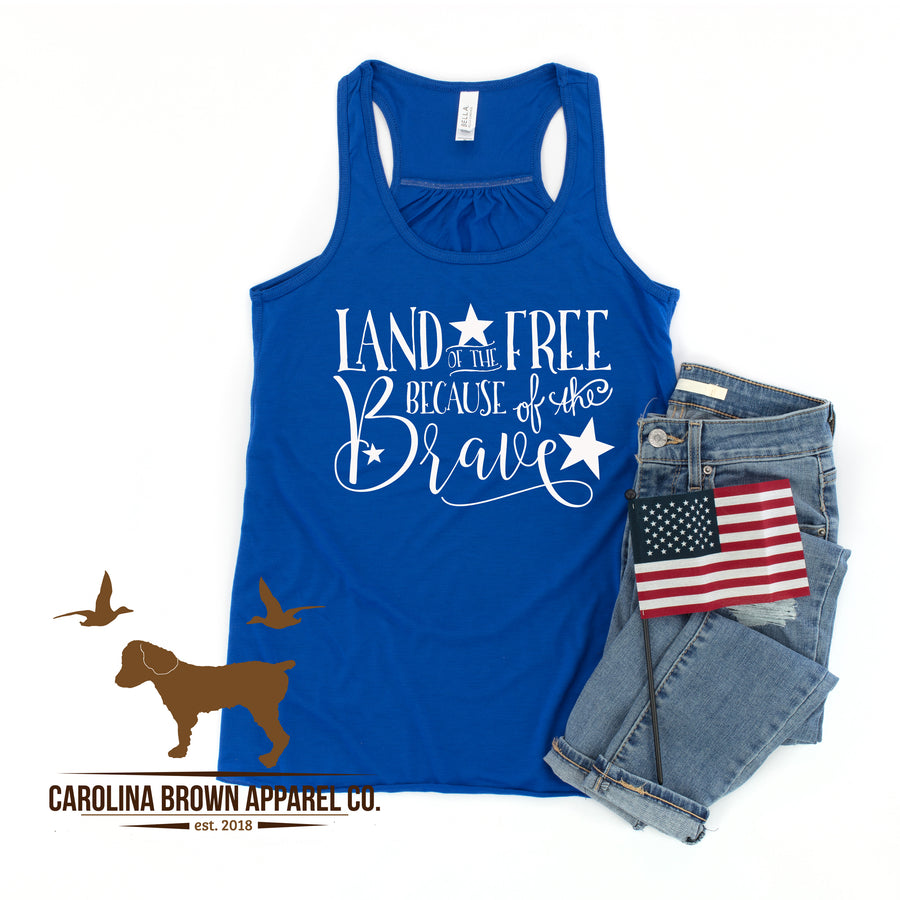 Land Of The Free Tank Top