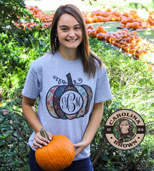 Pumpkin Monogram T-Shirt