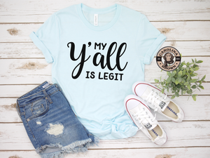 y'all southern t-shirt