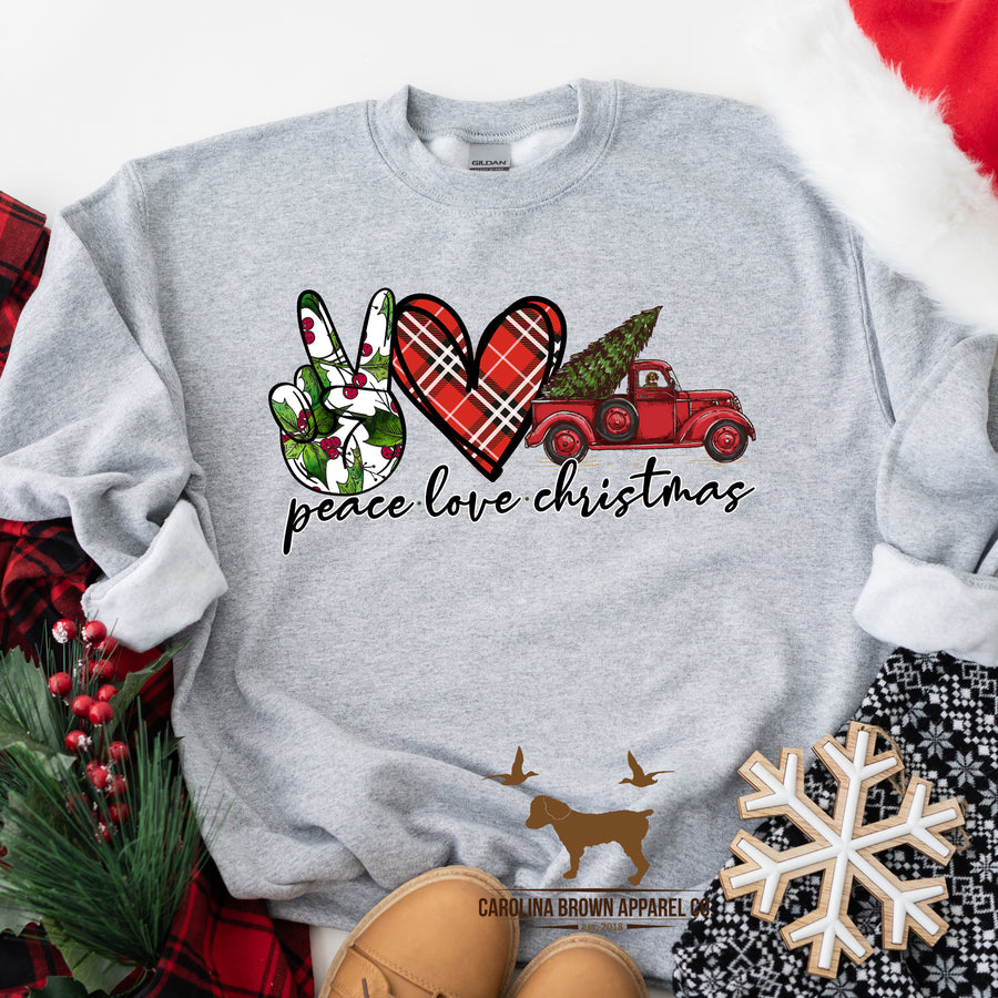 Peace Love Christmas Boykin Shirt