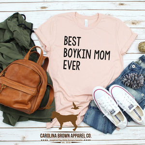 Best Boykin Spaniel Mom Ever T-Shirt