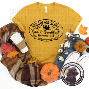 Halloween Bed and Breakfast t-shirt