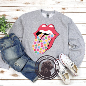 Love Tongue Sweatshirt