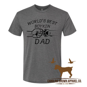 World's Best Boykin Dad T-Shirt
